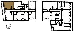 Location the flat on the floor.
