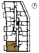 Location the flat on the floor.