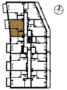 Location the flat on the floor.