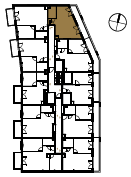 Location the flat on the floor.