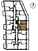 Location the flat on the floor.