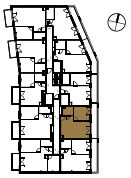 Location the flat on the floor.