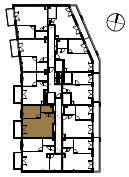Location the flat on the floor.