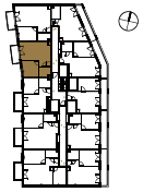 Location the flat on the floor.