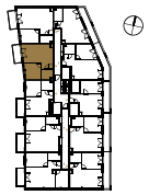 Location the flat on the floor.