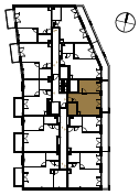 Location the flat on the floor.