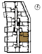 Location the flat on the floor.