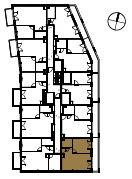 Location the flat on the floor.