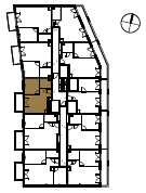 Location the flat on the floor.