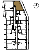 Location the flat on the floor.