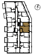 Location the flat on the floor.