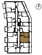 Location the flat on the floor.