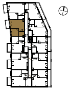 Location the flat on the floor.