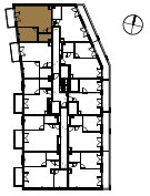 Location the flat on the floor.