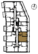 Location the flat on the floor.
