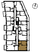 Location the flat on the floor.