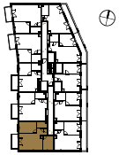 Location the flat on the floor.