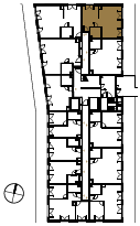Location the flat on the floor.
