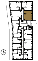 Location the flat on the floor.