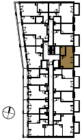Location the flat on the floor.