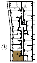 Location the flat on the floor.