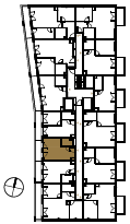 Location the flat on the floor.