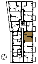 Location the flat on the floor.