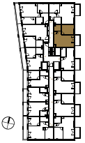 Location the flat on the floor.