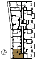 Location the flat on the floor.