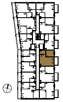 Location the flat on the floor.