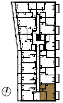 Location the flat on the floor.