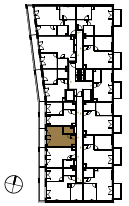 Location the flat on the floor.