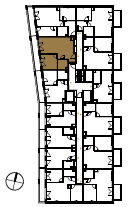 Location the flat on the floor.