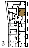 Location the flat on the floor.