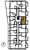 Location the flat on the floor.