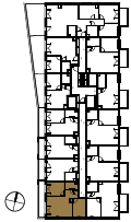 Location the flat on the floor.