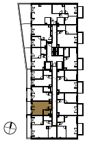 Location the flat on the floor.