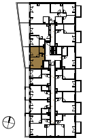 Location the flat on the floor.