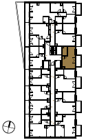 Location the flat on the floor.