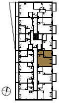 Location the flat on the floor.