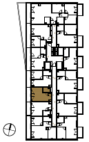 Location the flat on the floor.