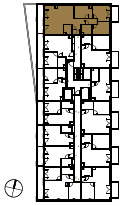 Location the flat on the floor.