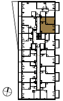 Location the flat on the floor.