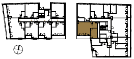 Location the flat on the floor.