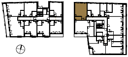 Location the flat on the floor.