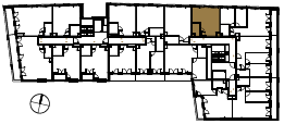 Location the flat on the floor.