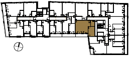 Location the flat on the floor.