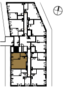 Location the flat on the floor.