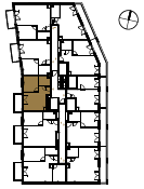 Location the flat on the floor.