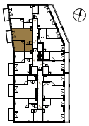 Location the flat on the floor.